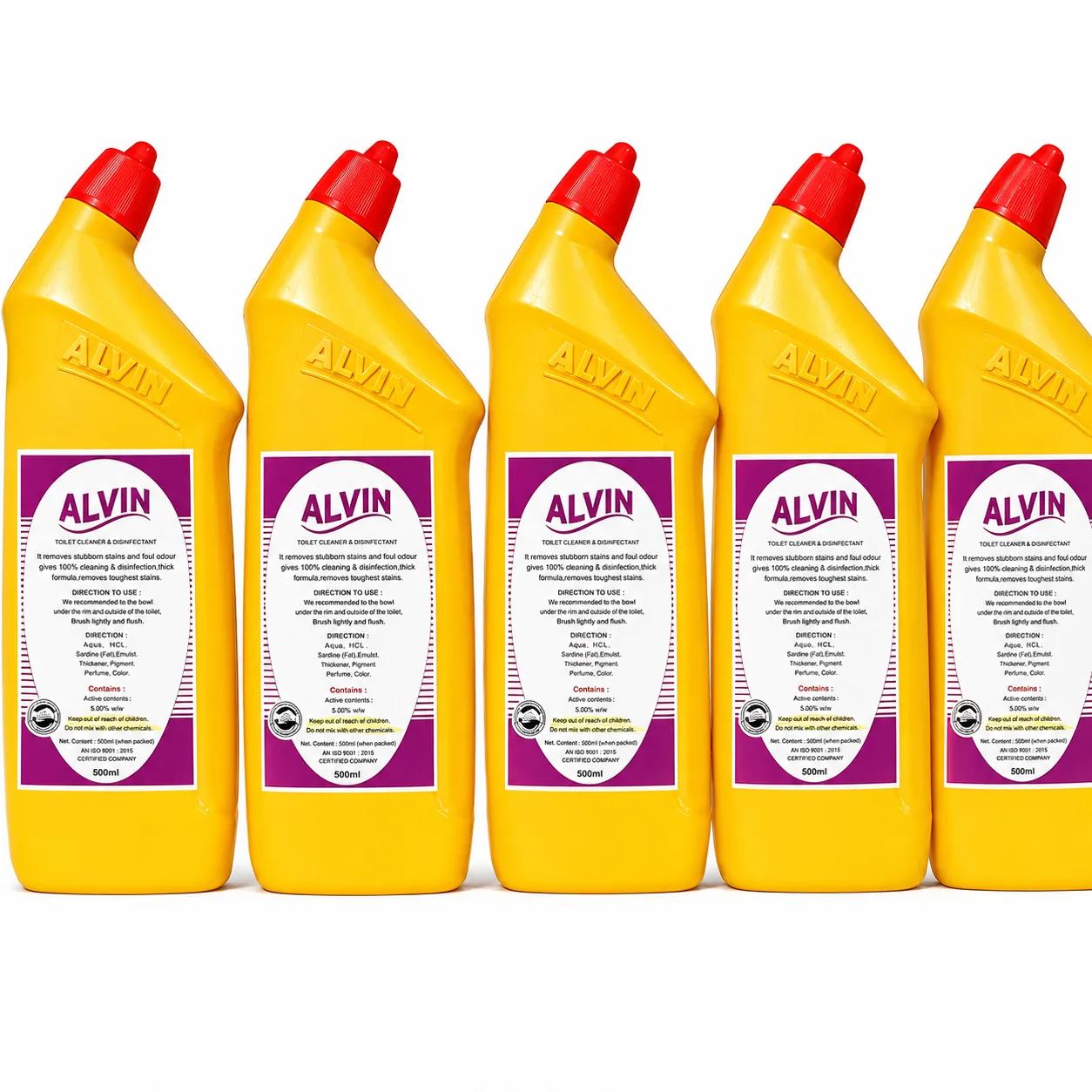 Alvin toilet cleaner detergent