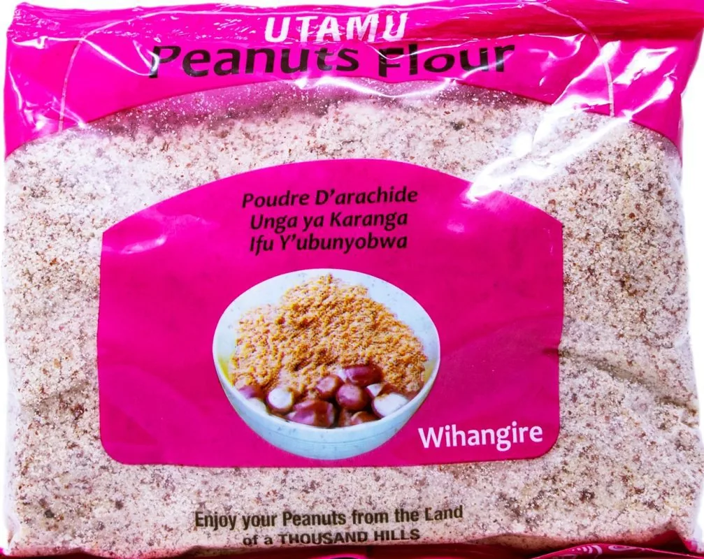Utamu Peanuts Flour Un Roasted 1 kg by Norlega Macadamia Rwanda LTD