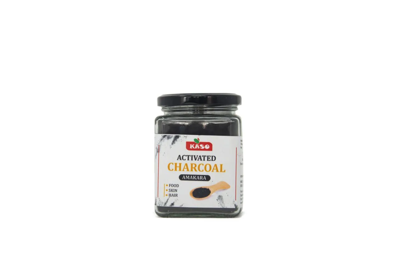 Kaso Activated Charcoal Amakara (Food, Skin, Hair) 350g