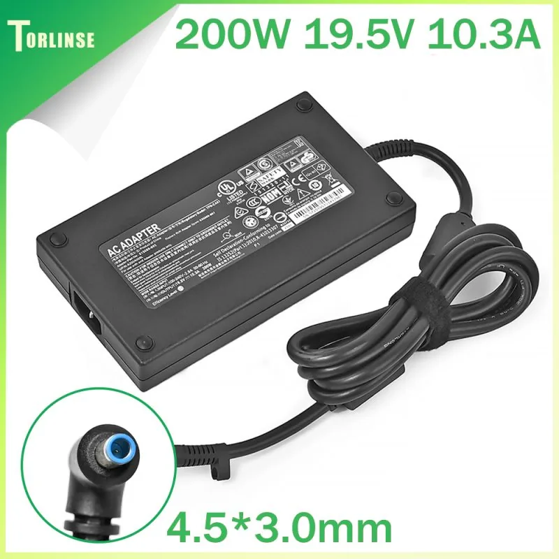 HP 65W Small Pin Laptop Charger - Compact and Reliable Power Adapter