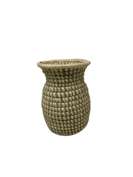 Hand craft sisal oval basket