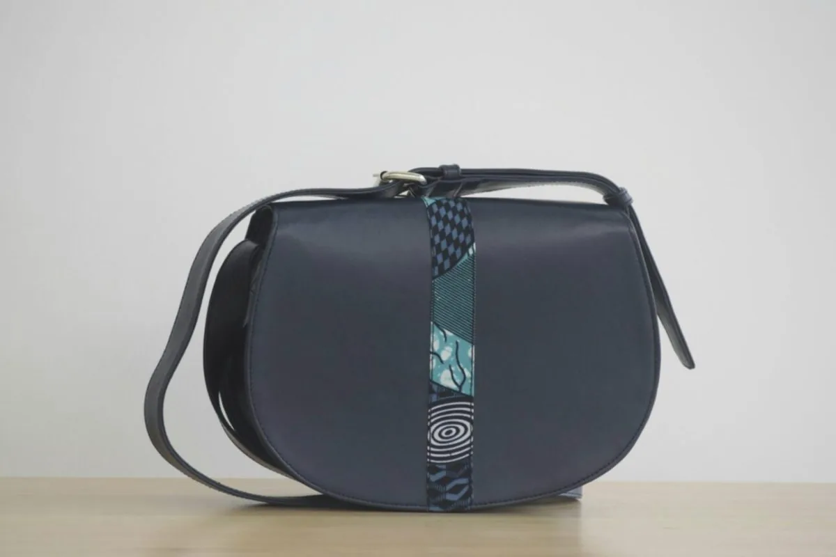 Agasaro Cross-body Bag/Navy blue
