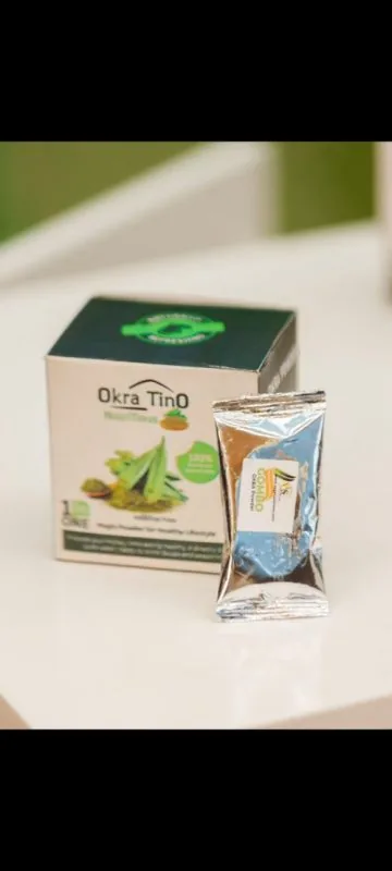 OkraTino (100% instant natural Okra Powder)120g