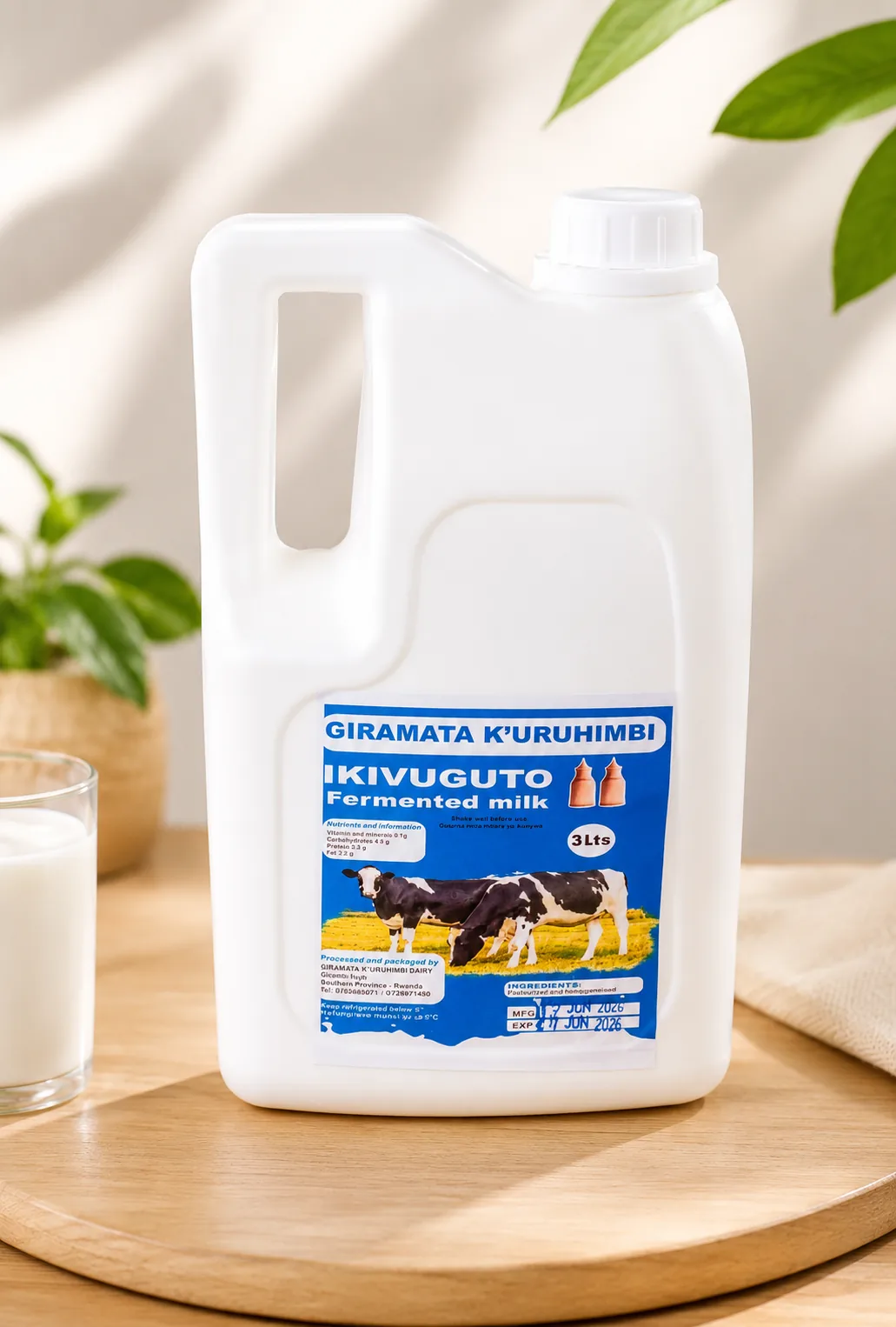 Giramata k'uruhimbi fermented milk