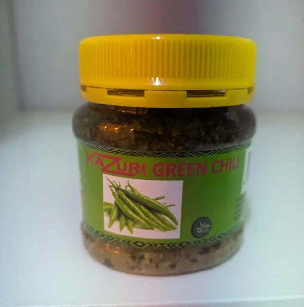Kazuri green chili 250g