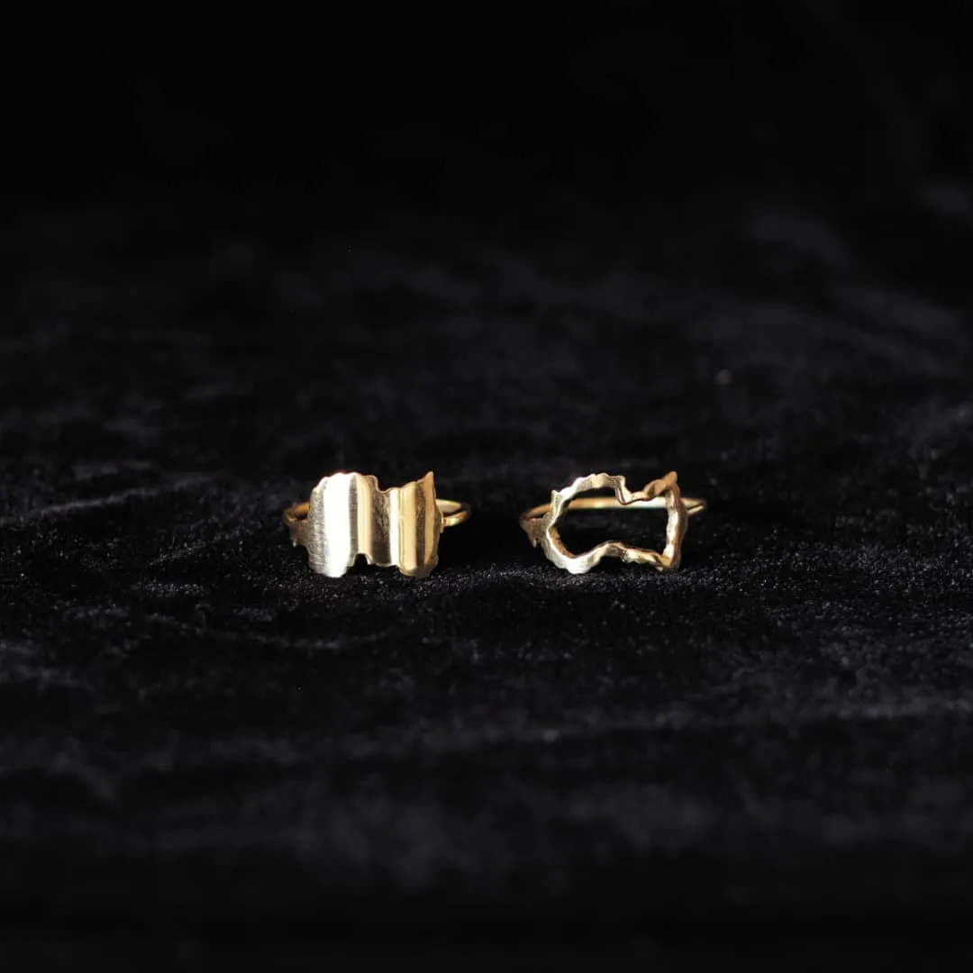 Brass Country Ring