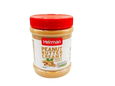 Herman Peanut Butter 340g Creamy