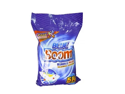 Boom Powder Detergent 5kg Blue Sacket