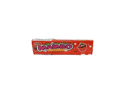 Mr berry Mambo chewing gum straw