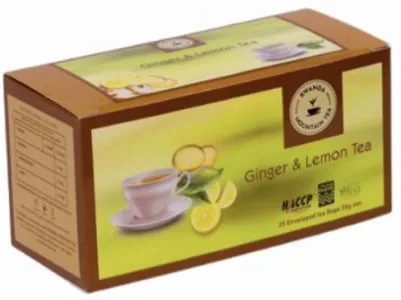 Rwanda Mountain Tea Ginger & Lemontea 25pcs