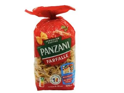panzani farfalles pasta 500g