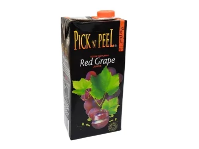 Pick N Peel Red Grape Juice 1L