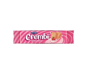 Piccadeli Crembi Strawberry Biscuit 84g
