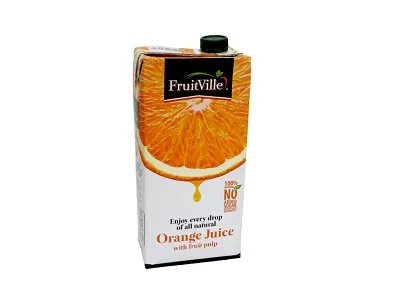Fruit ville orange Juice 1l