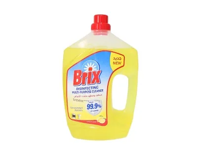 Brix Disinfecting MultPurpose Cleaner 3L Lemo