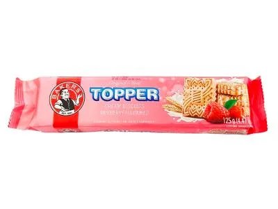 Bakers Topper Rospberry  125g