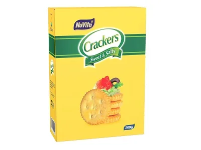 Nuvita  sweet Salty Cracker Biscuit 200g