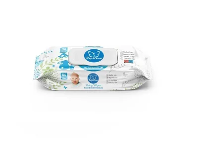 Papilion Baby Wipes 64pcs  Baby Standard