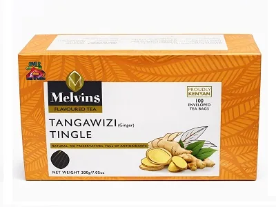 Melvins ginger twist tea 200g