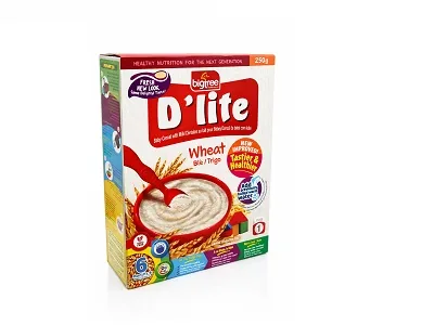 Bigtree D'lite Baby cereals 250g Wheat