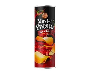 Master Potato Chips 160gr Hot & spicy