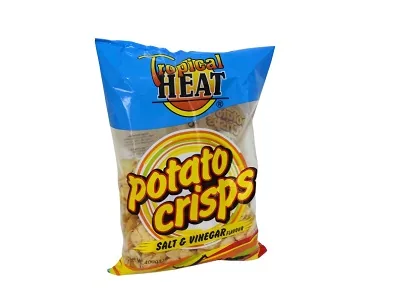 Tropical Heat potato Crisps 400g