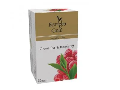 Kericho Gold Green tea and raspberry 40g