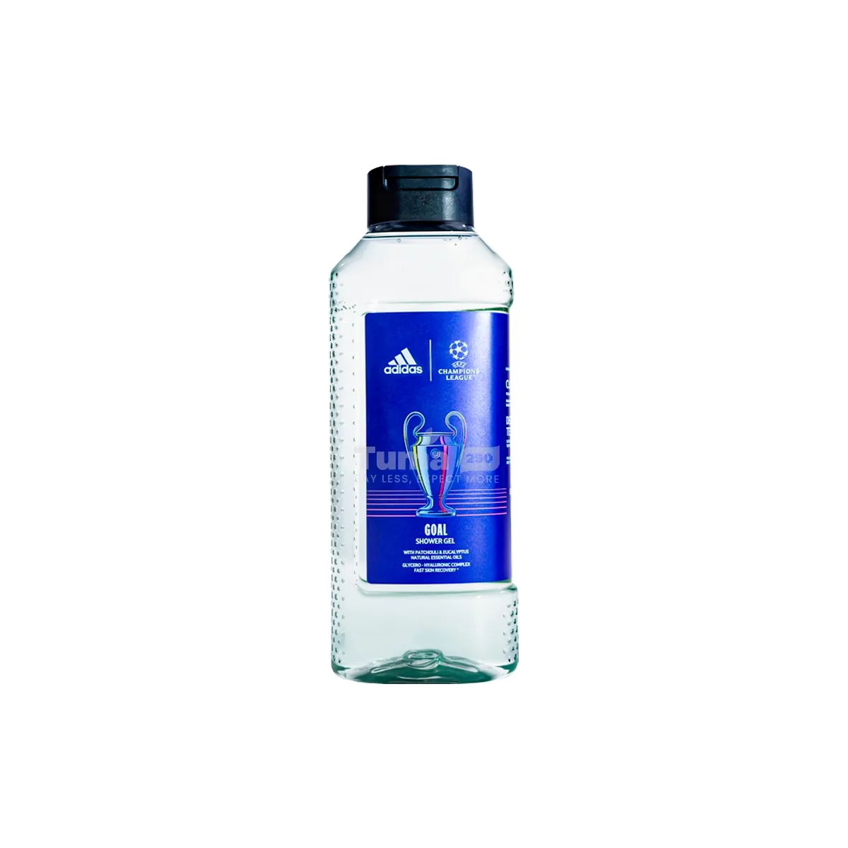 Adidas UEFA Goal Edition Shower Gel With Patchouli & Eucalyptus Natural Essential Oils