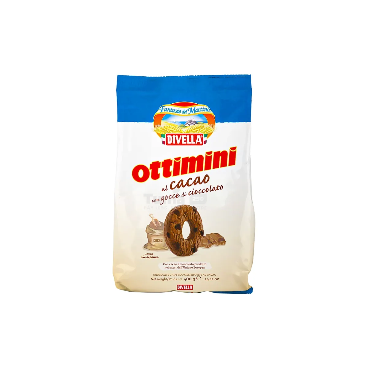 Divella Ottimini Al Cacao Con Gocce Di Ciccolato 350g
