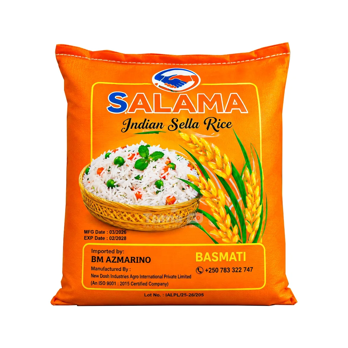 Salama Indian Sella Basmati Rice