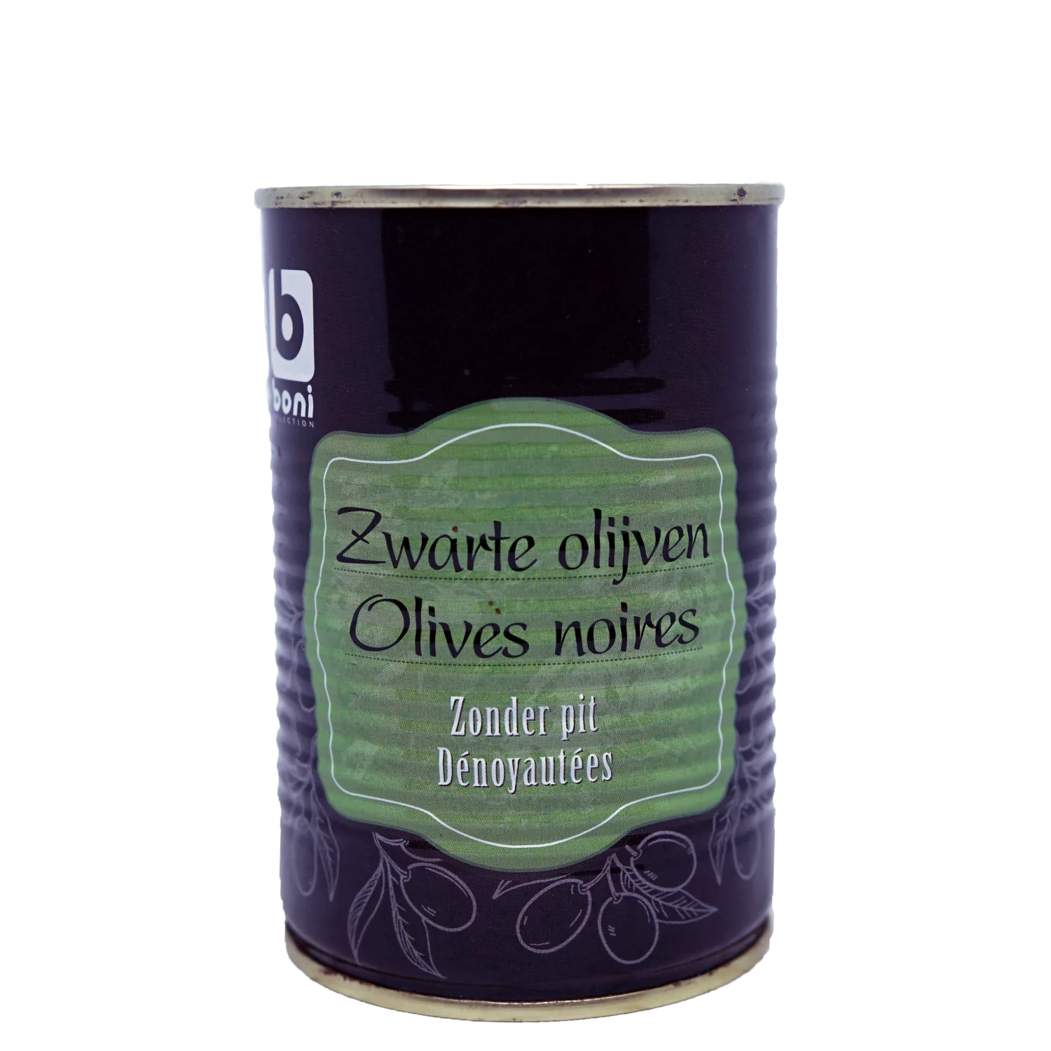 Boni Black Olives Pitted – 400g