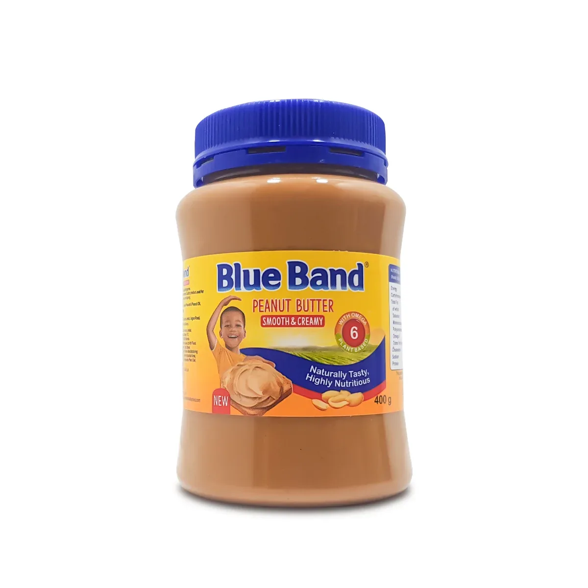 Blue Band Smooth & Creamy Peanut Butter (Beurre d’arachide) 400g