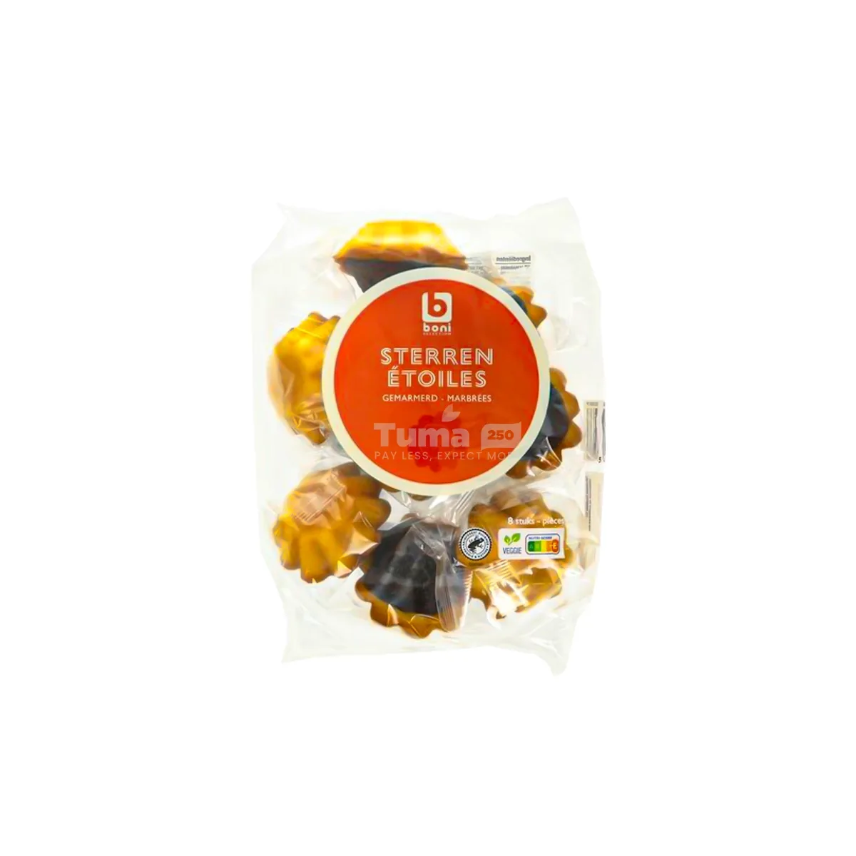 Boni Sterren Etoile Au Marbees 8pcs -200g