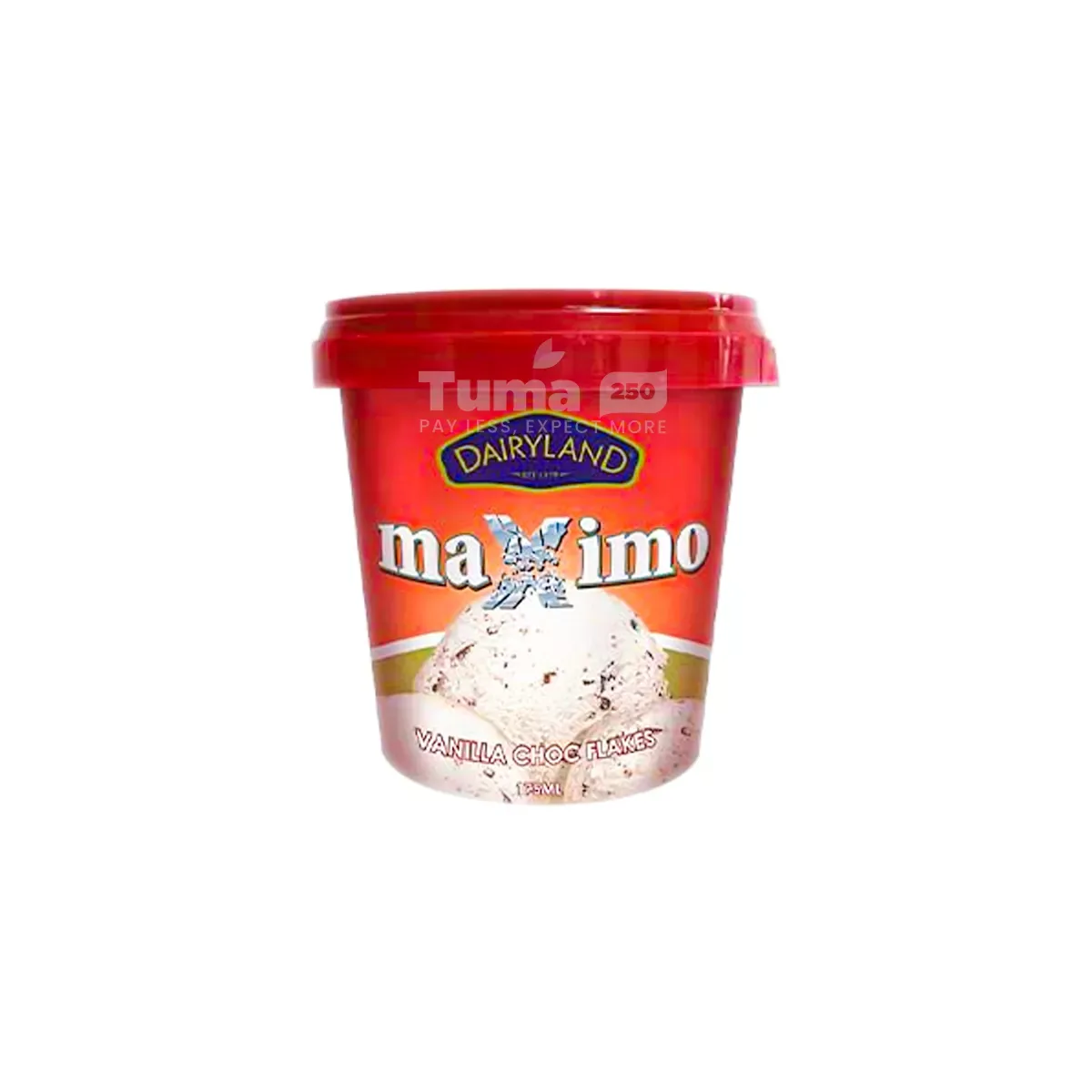 Dairyland Maximo Vanilla Chock Flakes 175ml