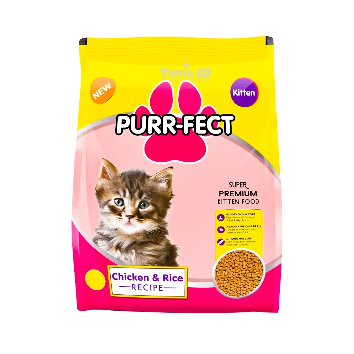 Purr-fect Adult Super Premium Chicken & Rice Cat Food