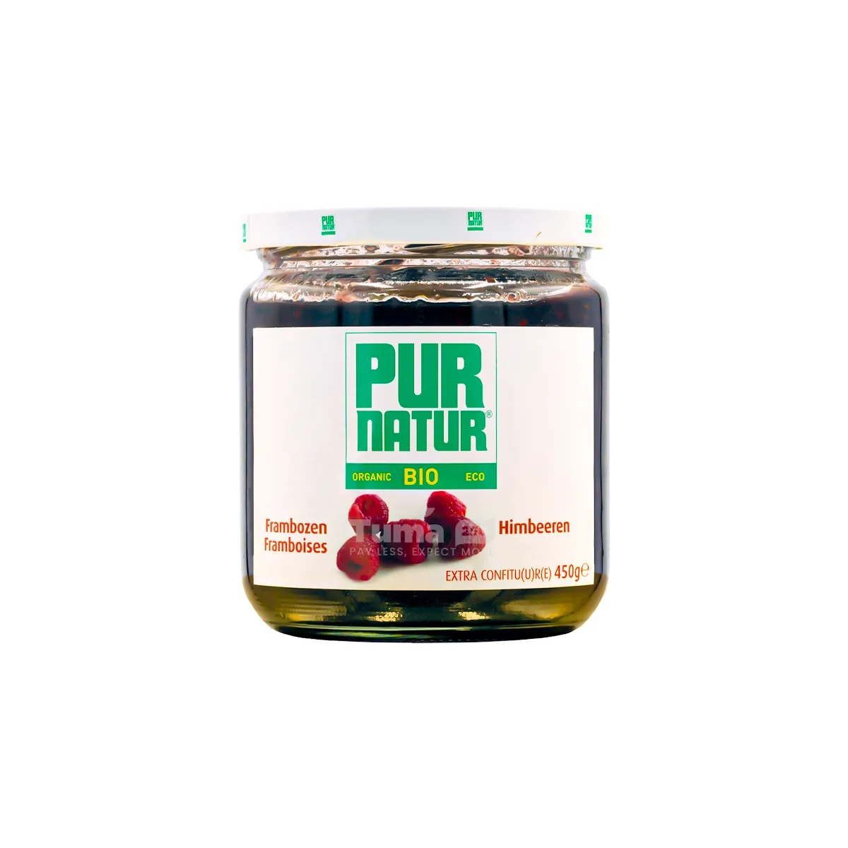 Pur Natur Organic Bio Framboises (Raspberry) Extra Comfuture/ Jam 450g