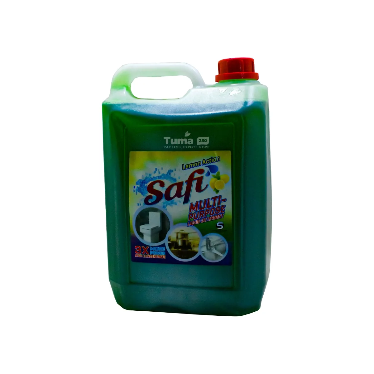 Safi Multi-purpose liquid Detergent 5L (Green)