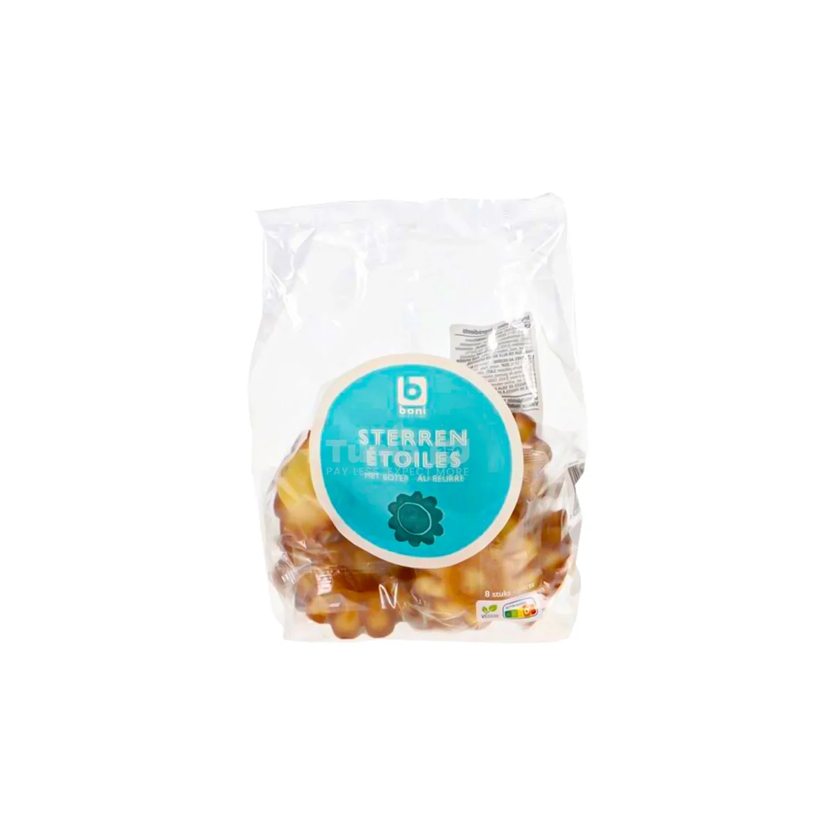 Boni Sterren Etoiles Natur 8pcs – 200g