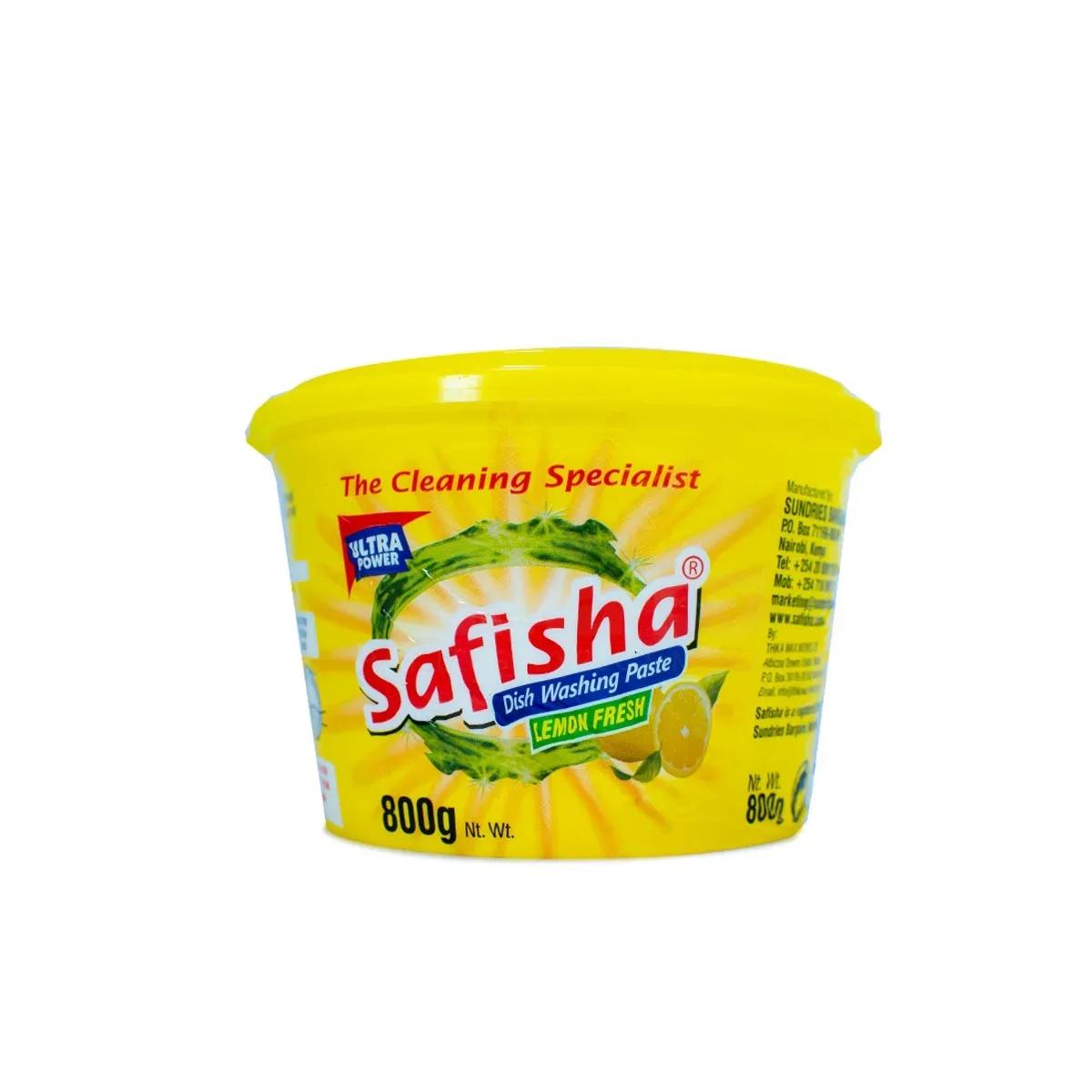 Safisha Dish Washing Paste Lemon