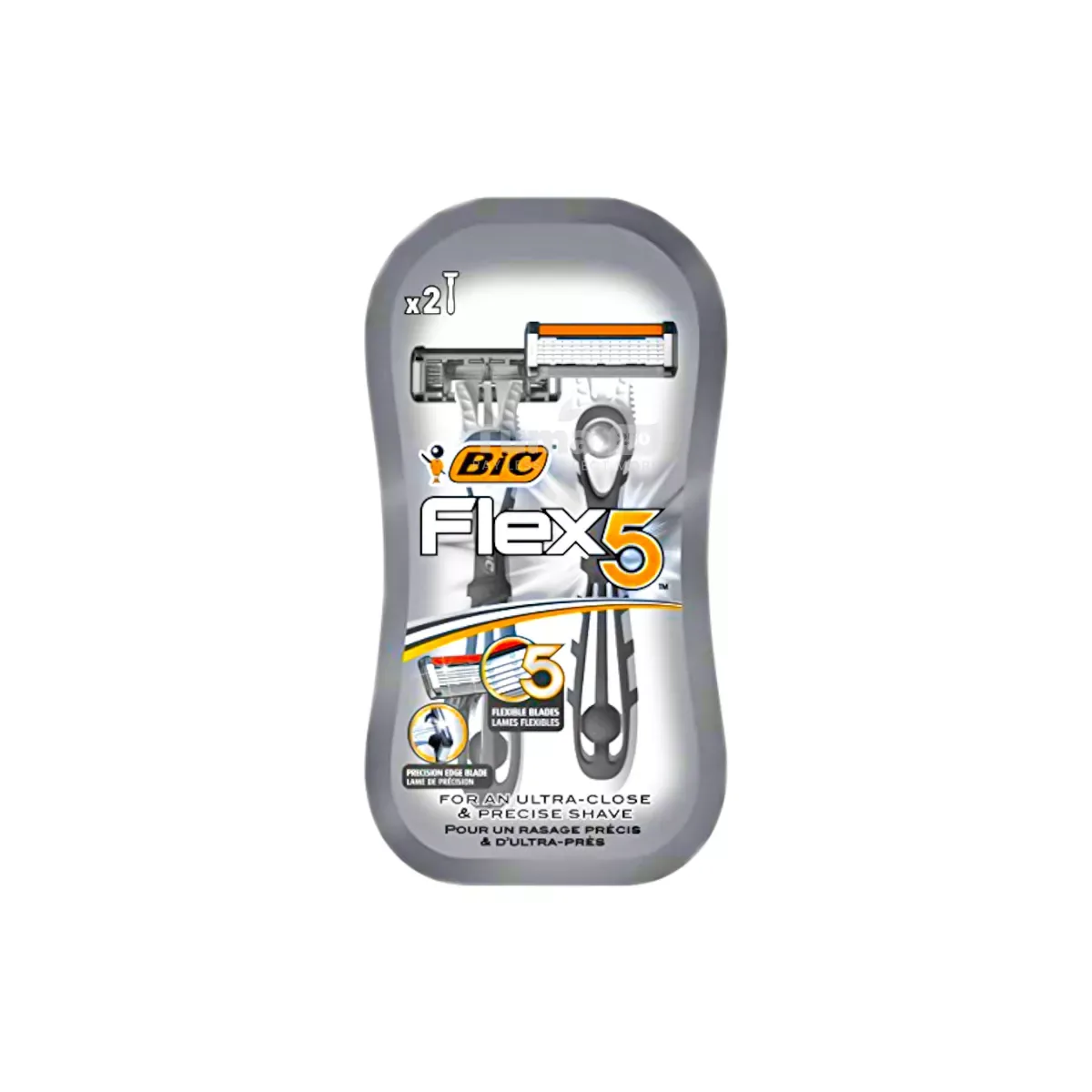 Bic Flex 5 Disposable Razors For Men (5 Blades) – 2Pcs