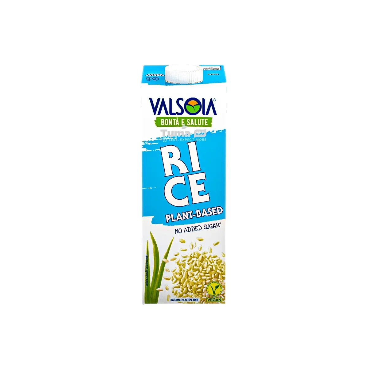 Valsoia Bontà e Salute Plant-Based No Added Sugar Rice Milk 1L