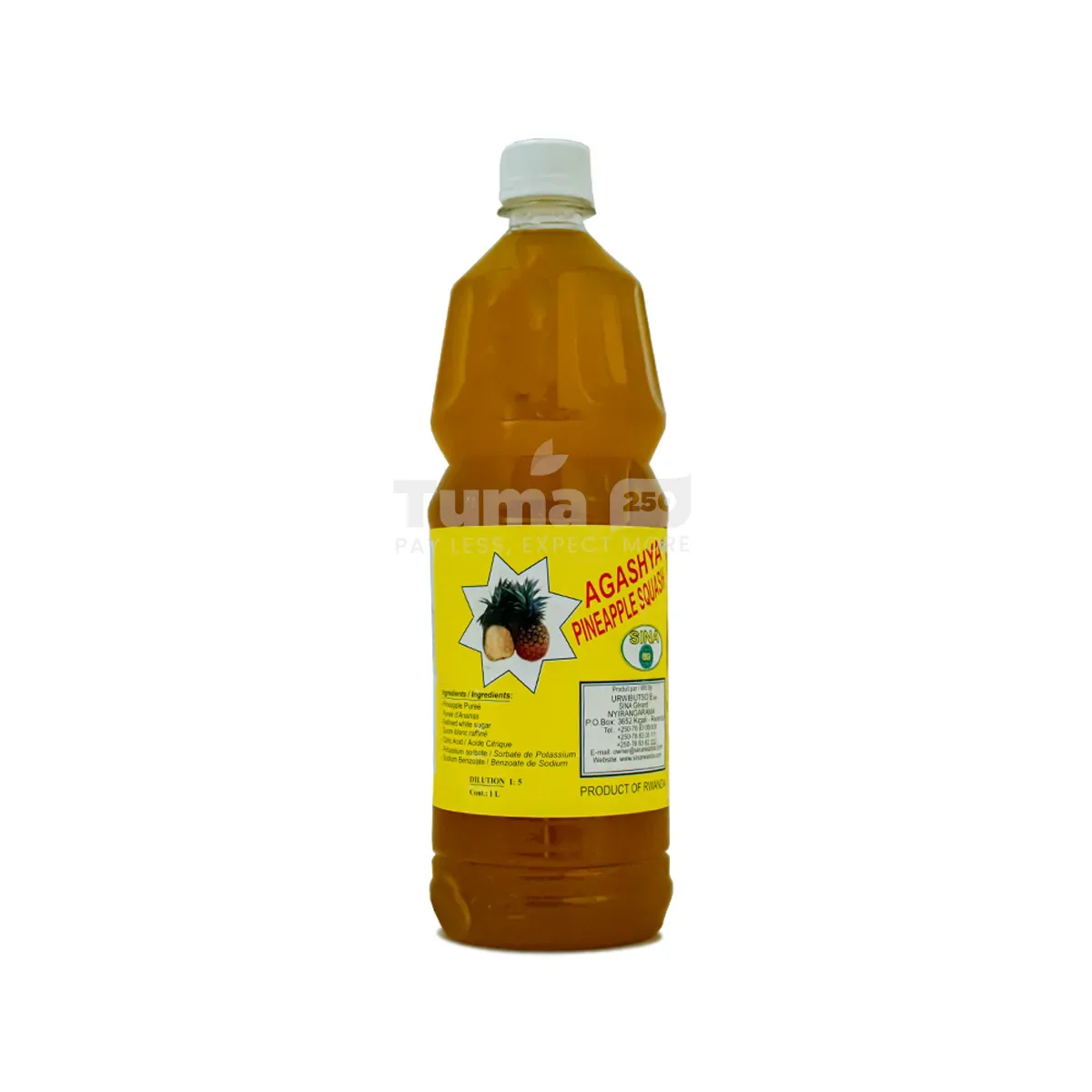 Agashya Pineapple Squash Juice 1L