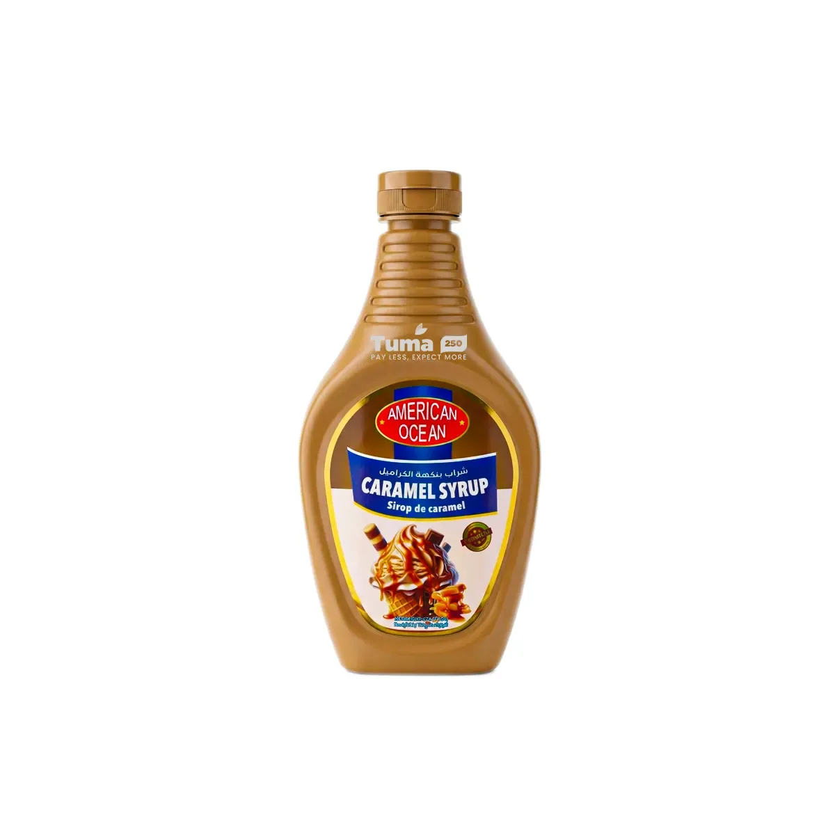 American Ocean Carmel Syrup 624g