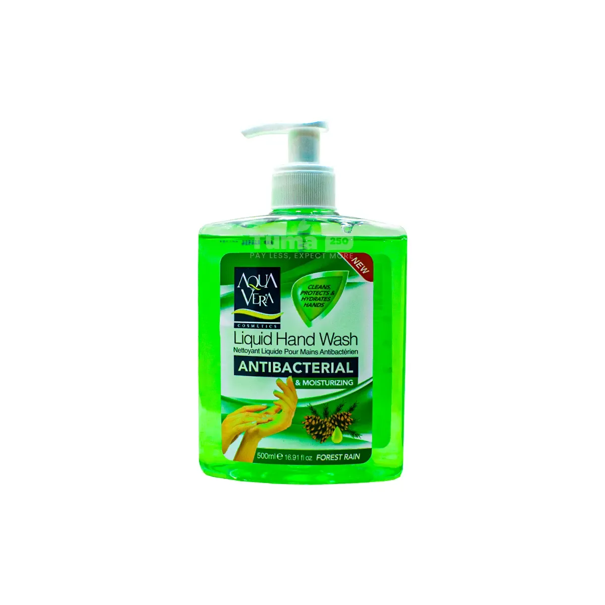 Aqua Vera Forest Rain Antibacterial Liquid Hand Wash 500ml