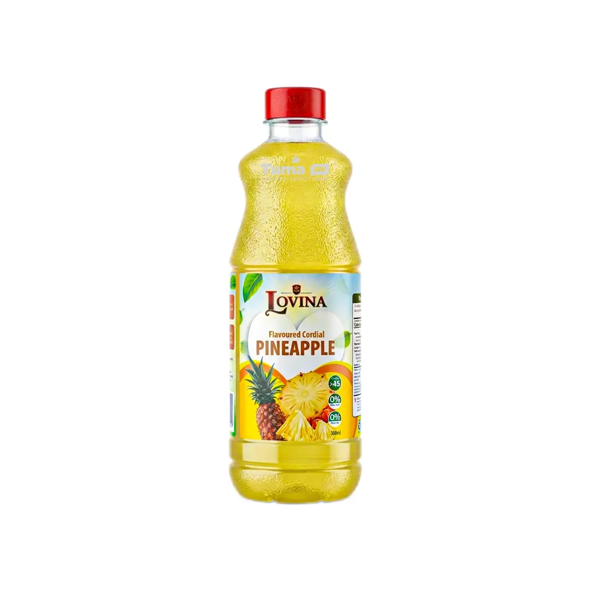 Lovina Flaouvred Cordial Pineapple 840ml