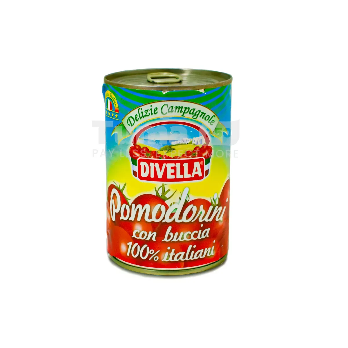 Divella Italian Pomodorini Con Buccia (Cherry Tomatoes) 400g