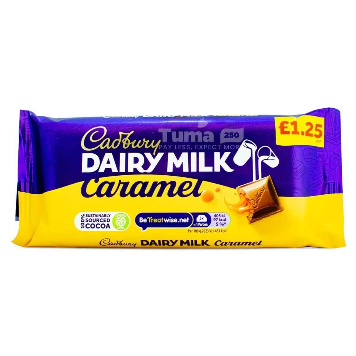 Cadbury Dairy Milk Caramel Chocolate 120g