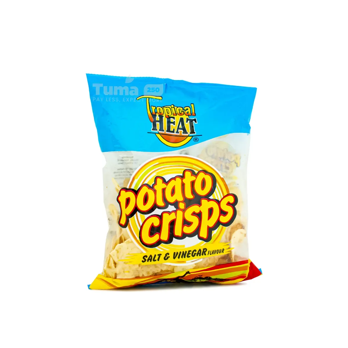 Tropical Heat Potato Crisps Salt &Vinager