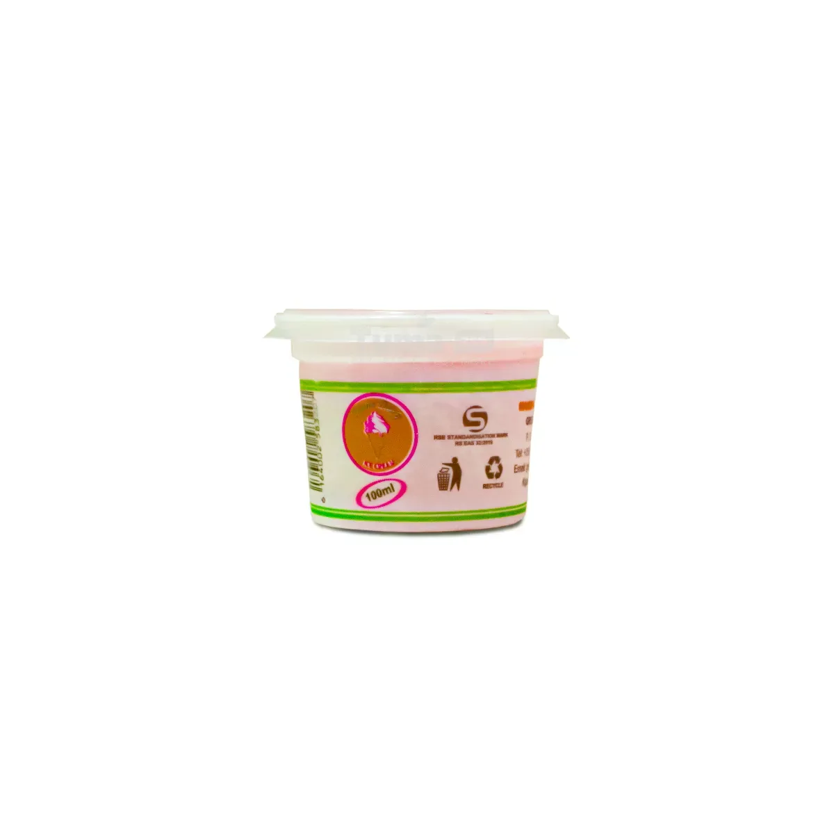 Imena Strawberry & Vanilla Ice Cream 120ml