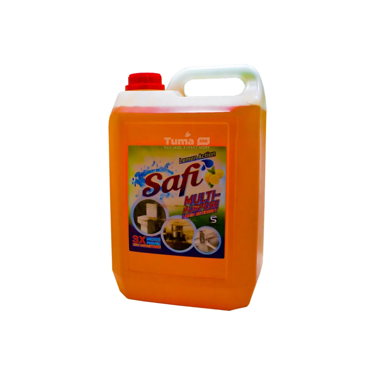 Safi Multi-purpose liquid Detergent 5L (Red)